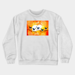 Orange 2 Crewneck Sweatshirt